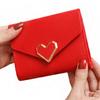 All-Rounder Heart Female Student Half Wallet Mini Wallet