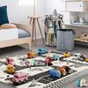 83x59cm Kids Car City Road Play Mat Carpet Traffic Signs Blocks Education Toy