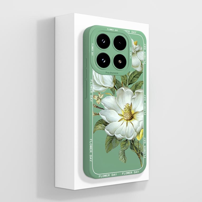 Подходит для Xiaomi 17 13 12 15T 12T 12S Pro Чехол для телефона Модные смешанные узоры с этикетками Модный противоударный чехол из жидкого силикона для Xiaomi Бампер