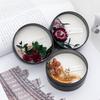 2022 Новинка Роскошные Подарочные Наборы Свечи из Сухоцветов Ароматические Восковые Свечи Ароматерапия Соевые Восковые Свечи В наличии Праздничная Ваниль