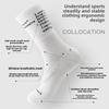 Мужские носки для бега из чистого хлопка Towel Bottom High Help для баскетбола и профессиональных тренировок