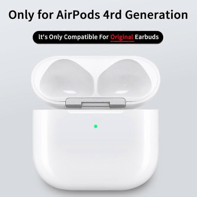 Compatible Apple AirPods 4 Charging Case Bluetooth Earphone USB-C Port Wireless Charging Box_Featured Gift 287