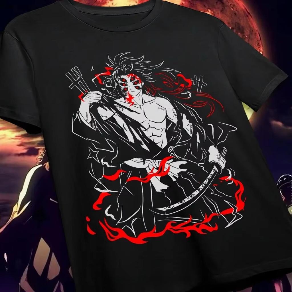 Jujutsu Kaisen Anime Upper Moons Kokushibo Printed Tshirt Unisexs and Womens Tshirt Unisexs Top Sports Tshirt Unisexs Tshirt 2026