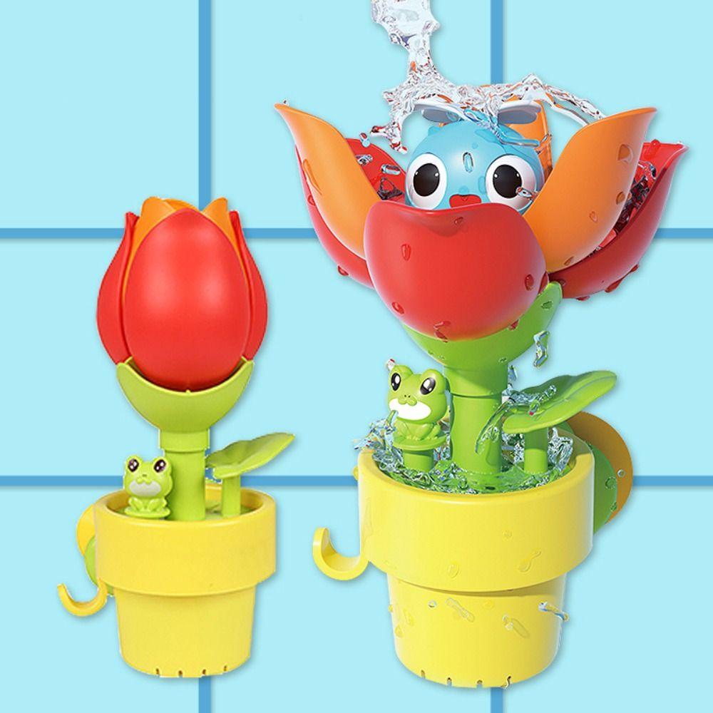 Душ интерактивный детские игрушки для купания Цветок Цветущая вода Ванная комната Ванна игрушка Пляж Бассейн