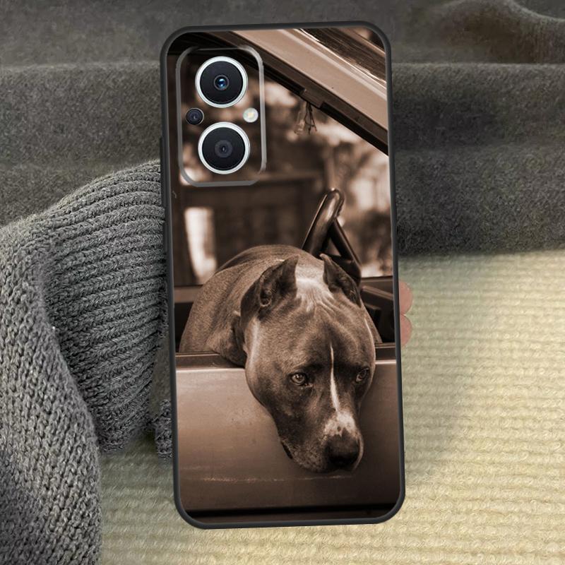 Pit Bull Lovely Dog Pitbull Cover For OPPO Reno 8 Lite 8T 14F 13F 12F 11F 14 13 12 11 10 Pro OPPO Find X9 X8 X5 Pro Case