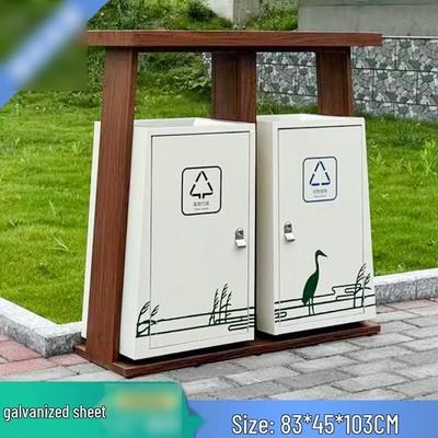 MDNG уличный бак для вторичной переработки из нержавеющей стали