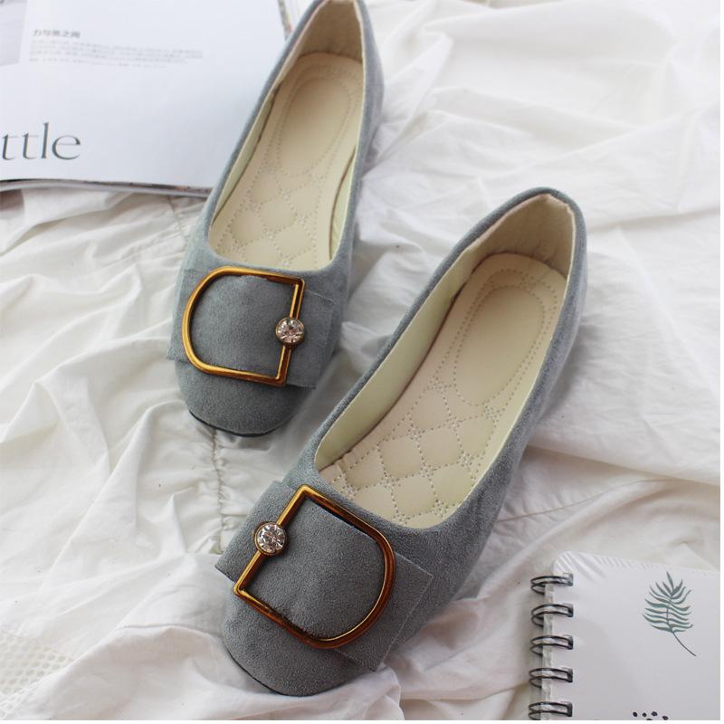 Женская обувь. Туфли на плоской подошве. Удобные повседневные туфли без шнуровки с квадратным носком большого размера, разноцветные.