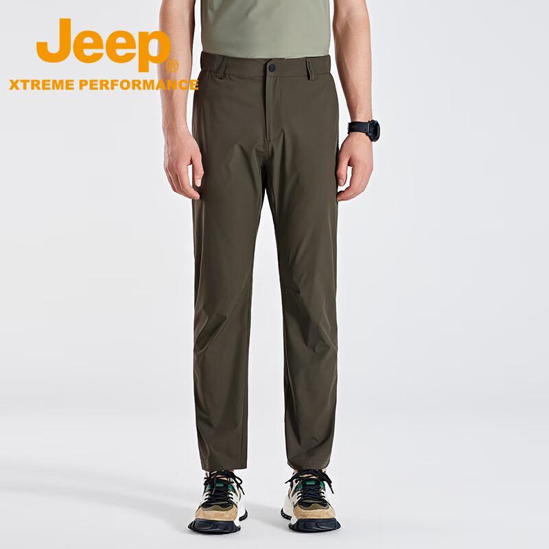 Jeep Мужские быстросохнущие брюки для активного отдыха и пеших прогулок