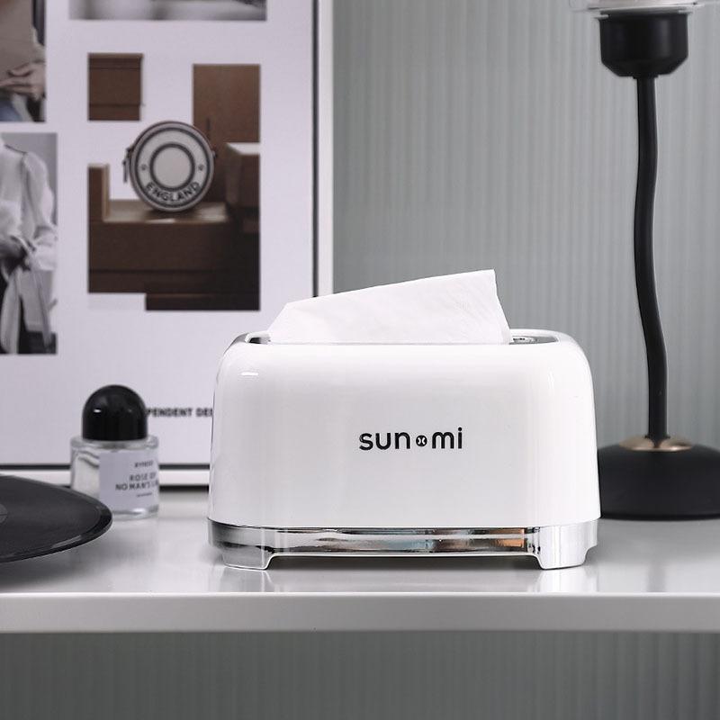 Ящик для бумаги Гостиная Столовая Креативная коробка для бумажных полотенец Бытовой чайный столик Настольный ящик для хранения разной маски