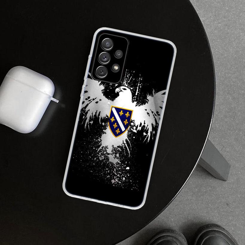 Чехол для телефона Флаг Боснии и Герцеговины для Samsung Galaxy A12 A22 A32 A52 A72 A02S A51 A50S A31 A20S A10S Note 20 Ultra 10