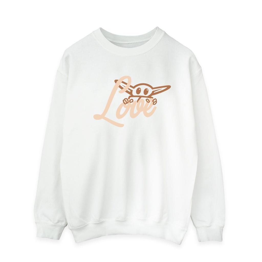 Star Wars Mens Grogu Love Sweatshirt
