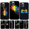 RAINBOW FLAG GAY LESBIAN PRIDE LGBT Phone Case Cover For iPhone 17 Air 15 16 14 13 12 Pro Max 11 Pro Max Plus