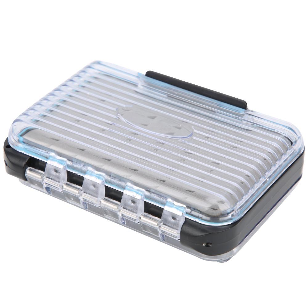 PP Fly Fishing Box Waterproof Fly Lures Case Portable Flies Storage Case Wet Flies Storage