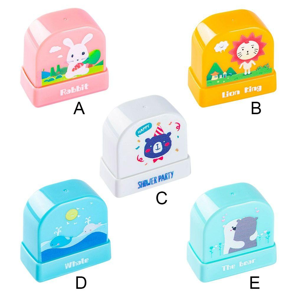 Мультфильм Водонепроницаемый DIY Детская Одежда Книги Маркировка Дети Имя Штамп