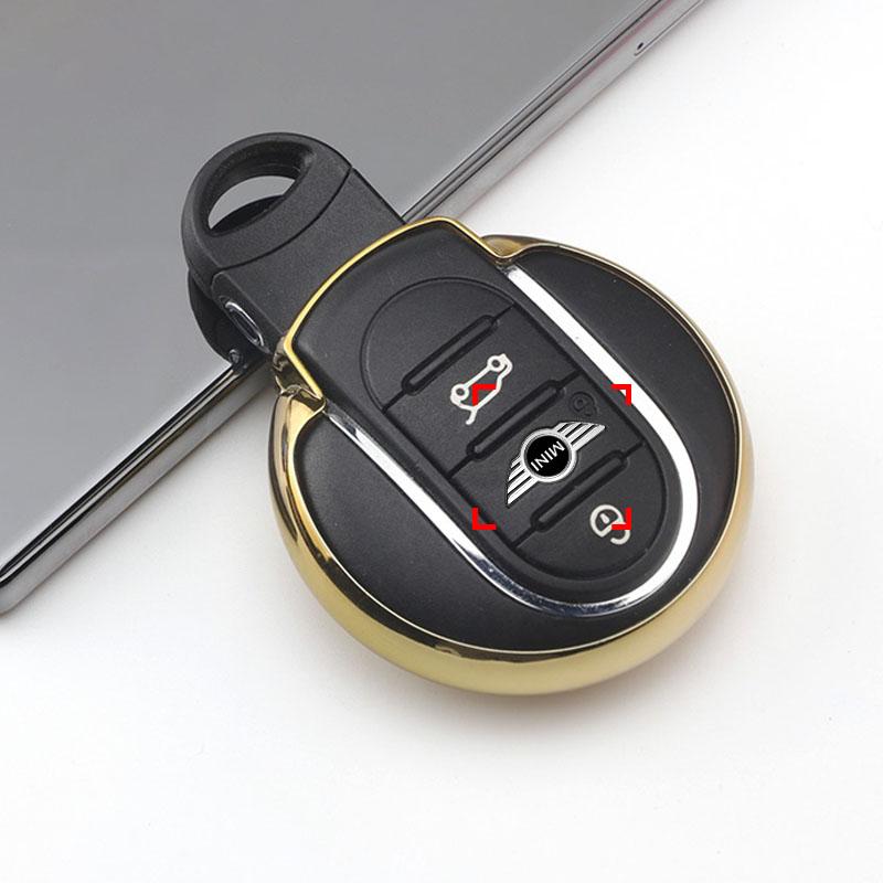 14/18/22мм Наклейки с эмблемой ключа автомобиля Аксессуары с логотипом ключа управления для MINI F54 F55 F56 R56 R60 SONE Roadster Clubman Coupe