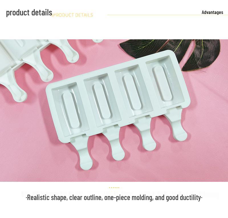 Силиконовая форма для мороженого Sanxin для домашнего детского эскимо, рождественских пирогов и шоколадных фруктов