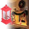 Xmas Decorative Lamp Hanging Lamp Christmas Hanging Lantern Portable for Children Kids for Parties Shows Carnival Concerts