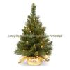 Мини-искусственная рождественская елка - 60 см Настольное украшение Подарок