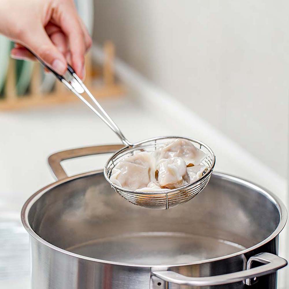 Non-Stick Multifunction Sifting Kitchen Home Colander Cooking Tool Spider Strainer Skimmer Spoon