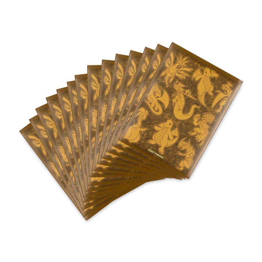 Overseas Pokémon Center Exclusive Card Game Deck Shield Dragon Takeover TCG Sleeves