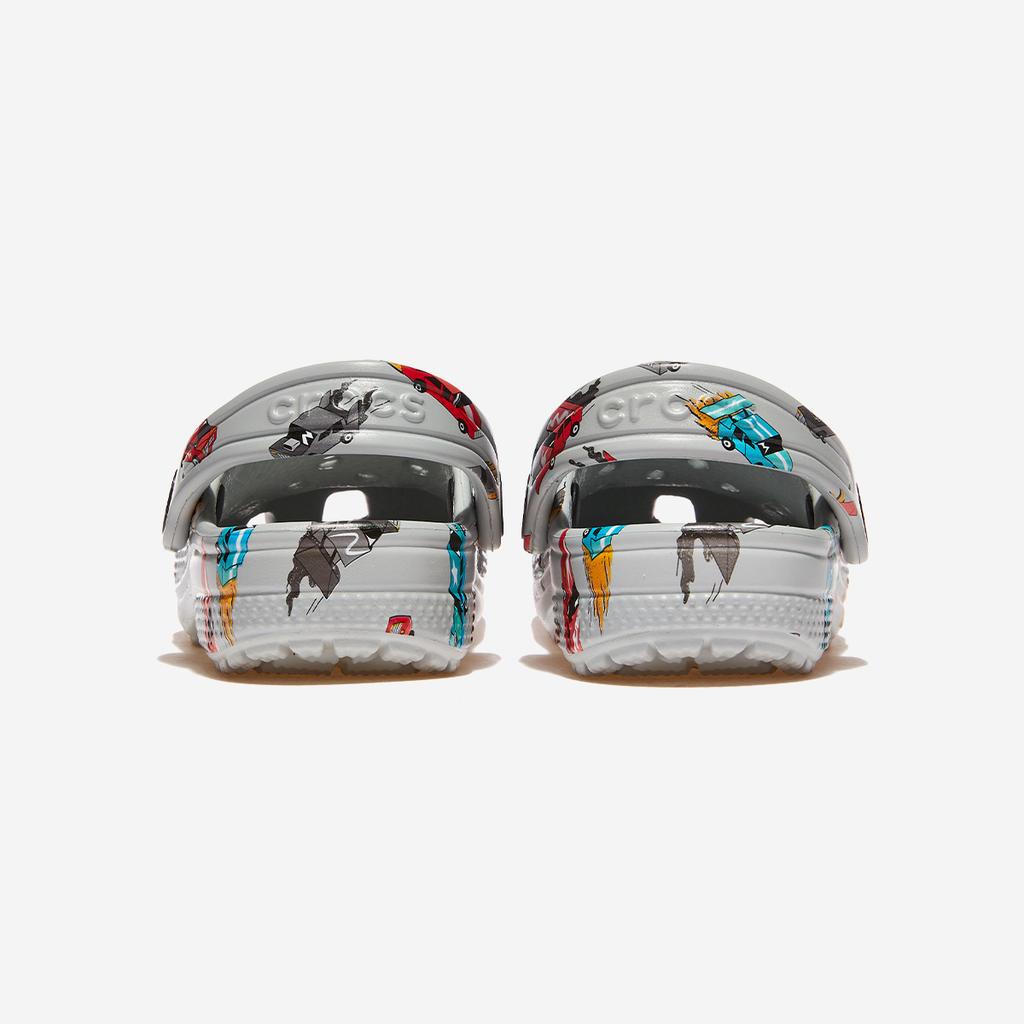 Crocs Классические гоночные сабо с рисунком для малышей, CRS210992, 1010111889, популярная корейская обувь