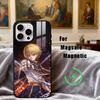 Чехол для телефона H-Hunter X H-Hunter K-Kurapika Для iPhone17,16,15,14,13,12,11 Plus,Pro Max Магнитный Для Magsafe Беспроводная Зарядка