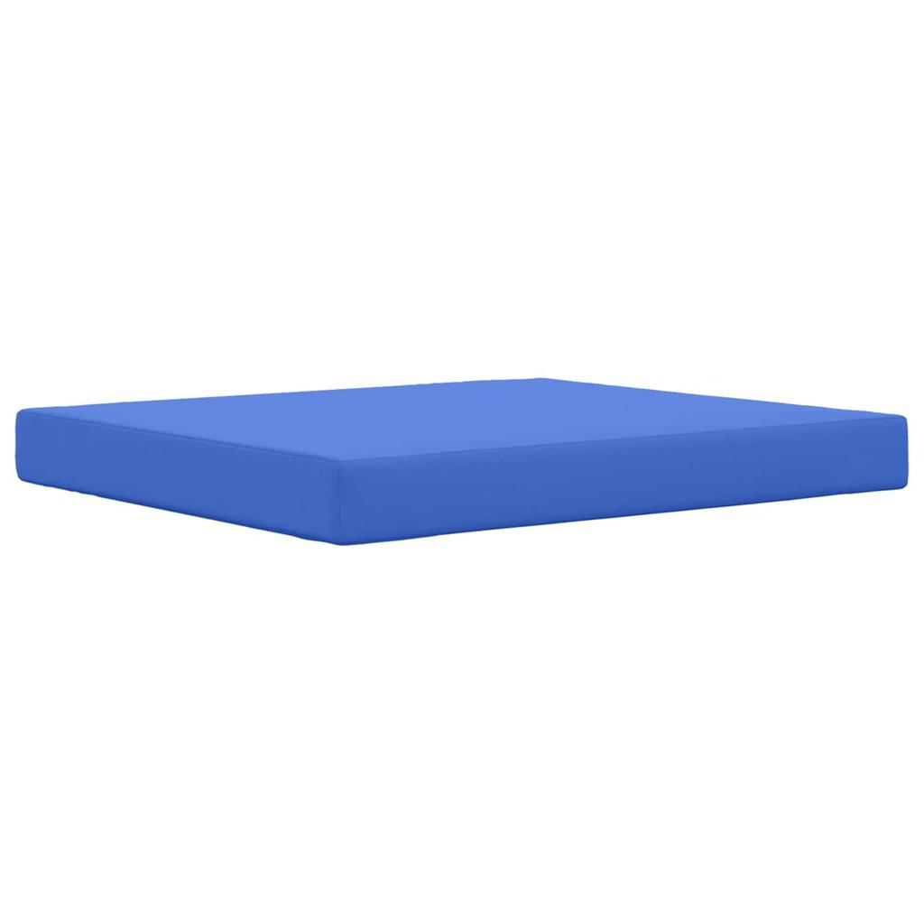 Outdoor Sofa Cushions 2 pcs Royal Blue Polyester