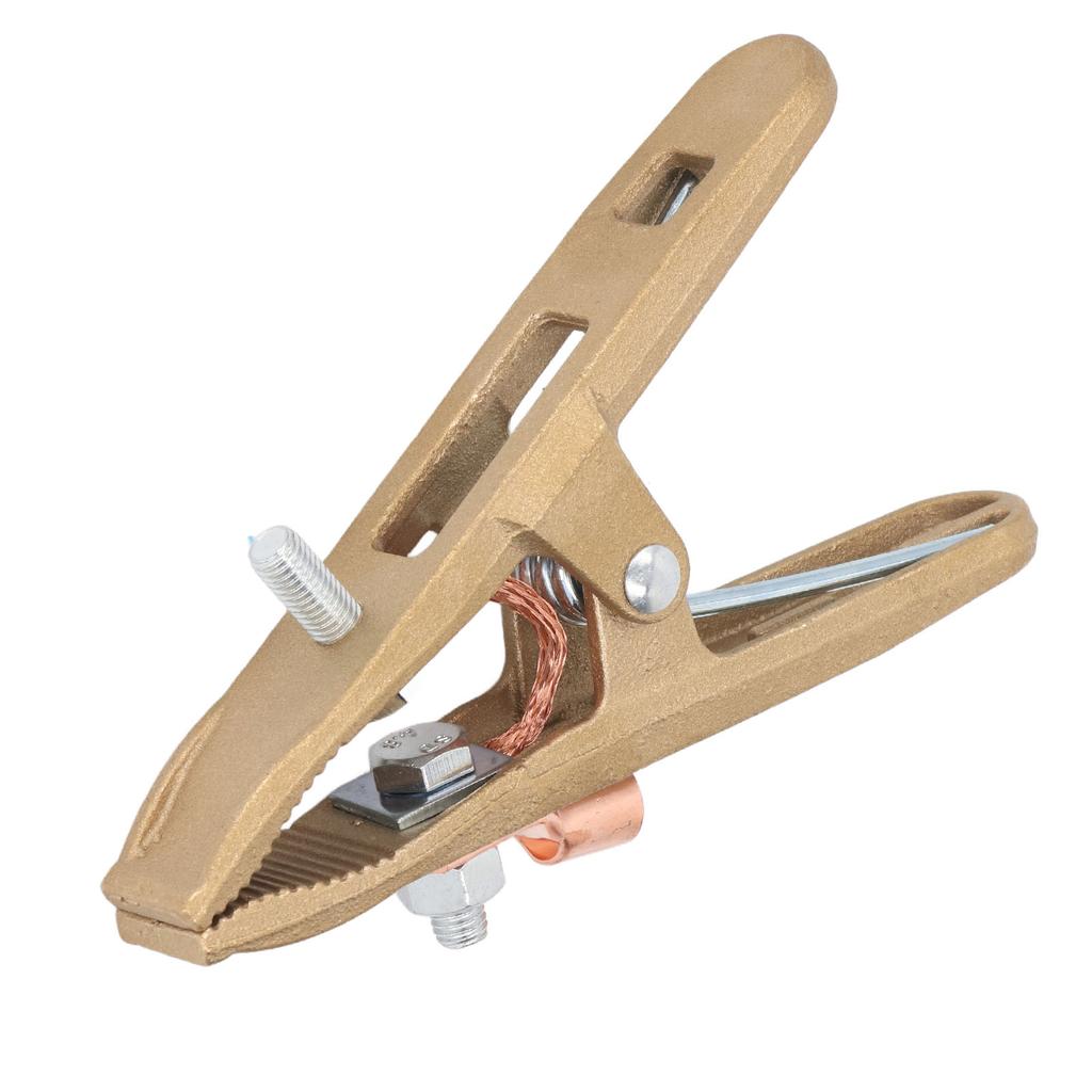 Заземляющий зажим 500А Латунный Мощный А-образный зажим заземления для сварки MIG MMA TIG ARC
