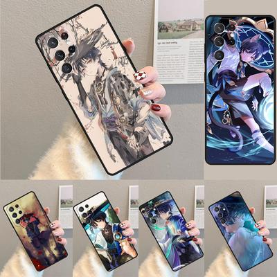 Чехол для телефона Genshin Impact Scaramouche из мягкого силикона для Samsung Galaxy note 10 pro S26 S24 S23 S22 S21 Plus S25Ultra Capa Cover
