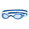 Очки для плавания Zoggs Fusion Air сине-белые - Тонированные линзы - Защита от УФ-лучей - Одобрены FINA