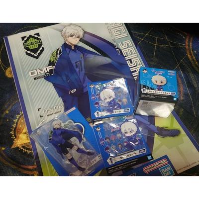 Blue Lock Ichiban Kuji Наги Сэйсиро Chokonokko Акриловая подставка другие