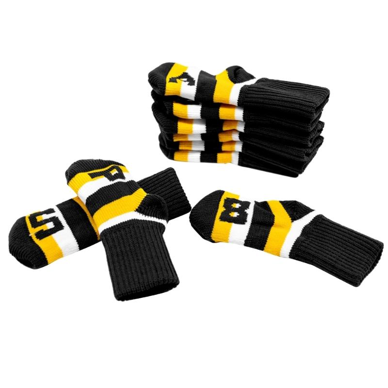 9Pcs Golf Head Headcover Set Knitted Fabric Golf Iron Head Covers Golf Wedges Cover with Big Numbers for Golf Club Head