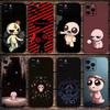 Чехол для телефона The Binding of Isaac для Apple iPhone 15,14,13,12,11,Pro,X,XS,Max,XR,Plus,Mini Мягкий черный чехол