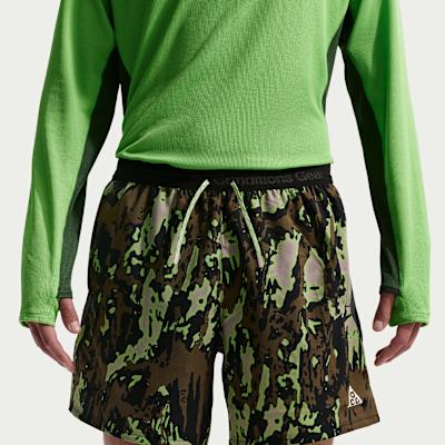 Men's Shorts Nike ACG Running Shorts Unisex Preppy Gray/Black/Peak White Moderate