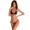 Micro Extremely Extremely Sexy 2 Open Crotch Lingerie Super Mini String Top and Bottom Sexy Sexy Extremely Adult Costume Bikini, Small, Lingerie,
