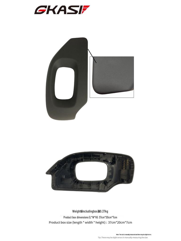 LR035286 Black Leather Left Front Seat Trim for Land Rover Range Rover Autobiography L405