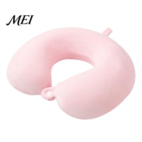 Washable Neck Support Pillow Memory Foam Travel Pillow, U Shaped Headrest for Airplane Curve Car, Soft Office Nap, Removable Cover Skin-friendly