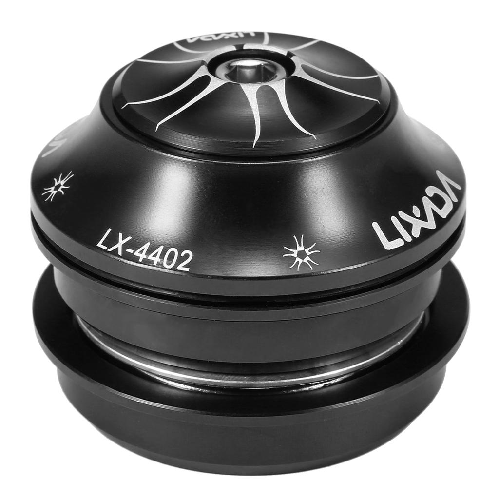 Lixada 44-44mm Bike Headset CNC High Precision Machining Aluminum Alloy Bike Headset Heavy Duty
