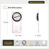 Outdoor Compass with Magnifying Glass and Ruler Scale for Students and Orienteering