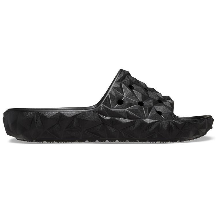 Crocs Классические геометрические шлепанцы 'Черный' 209608-001