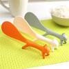 3 Colors Squirrel Shaped Ladle Lovely Kitchen Supplie  Non Stick Rice Paddle Meal Spoon  Rice Spoon Cucharas De Cocina Camping