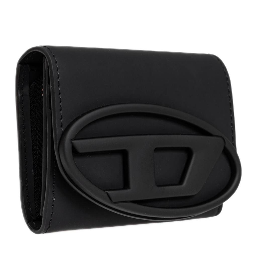 Diesel Trifold Wallet складной кошелек X10108 P6248 T8013 черный унисекс чехол для карт портмоне мужской женский