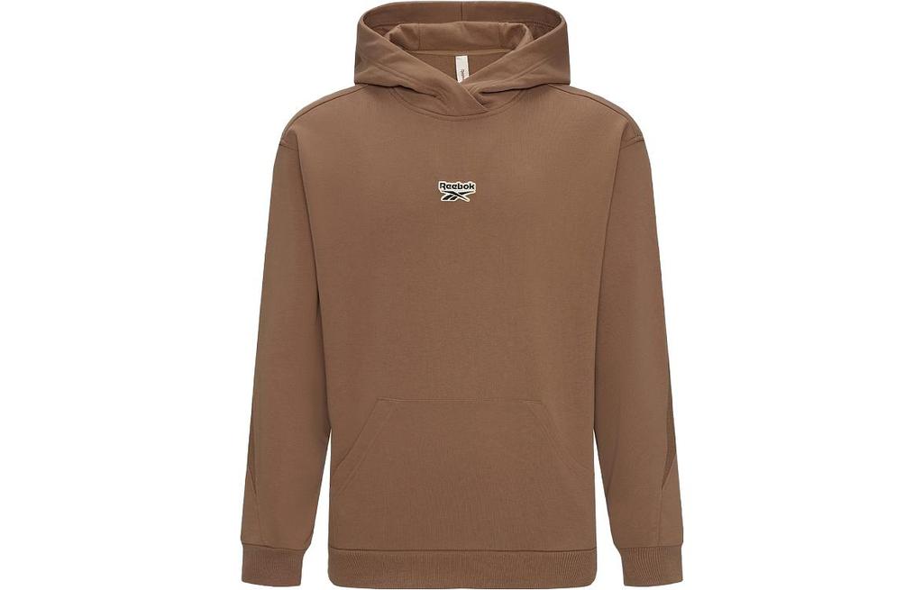Reebok Толстовки Унисекс Бежевые С капюшоном Средняя Обычный крой 23FRC303UGR1