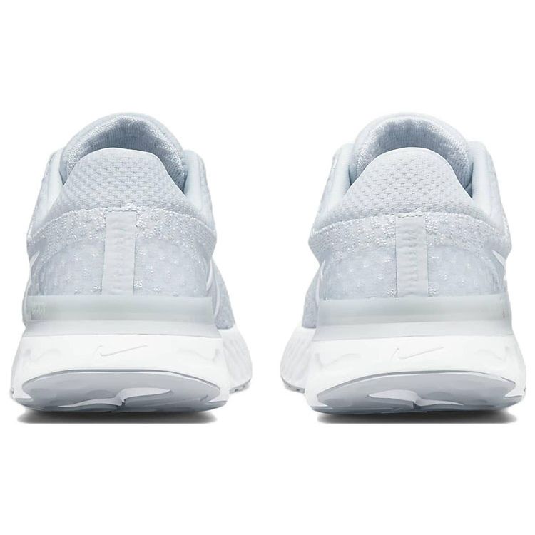 Nike Женские кроссовки React Infinity Run Flyknit 3 Pure Platinum Синий Белый DD3024-004