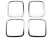 Finish Stainless Steel Door Speaker Rings for Toyota Freed Air GT Ultra-Mirror (4-Piece Set) (GT1, GT3, GT5, GT7) [SPEAKER-189]