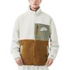 Anta Флисовая куртка Color Block Бело-кремовый, Коричневый и Зеленый Color Block Унисекс 152348709-1