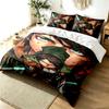A-Attack O-On T-Titans 3pc Duvet Cover Set Simple Modern Bedding Set Wrinkle Resistant Soft Fabric All Season Use a Perfect Gift