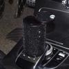 Crystal  Aluminum Smokeless Car Ashtray with Fireproof Stainless Lid for Car Women Home Office