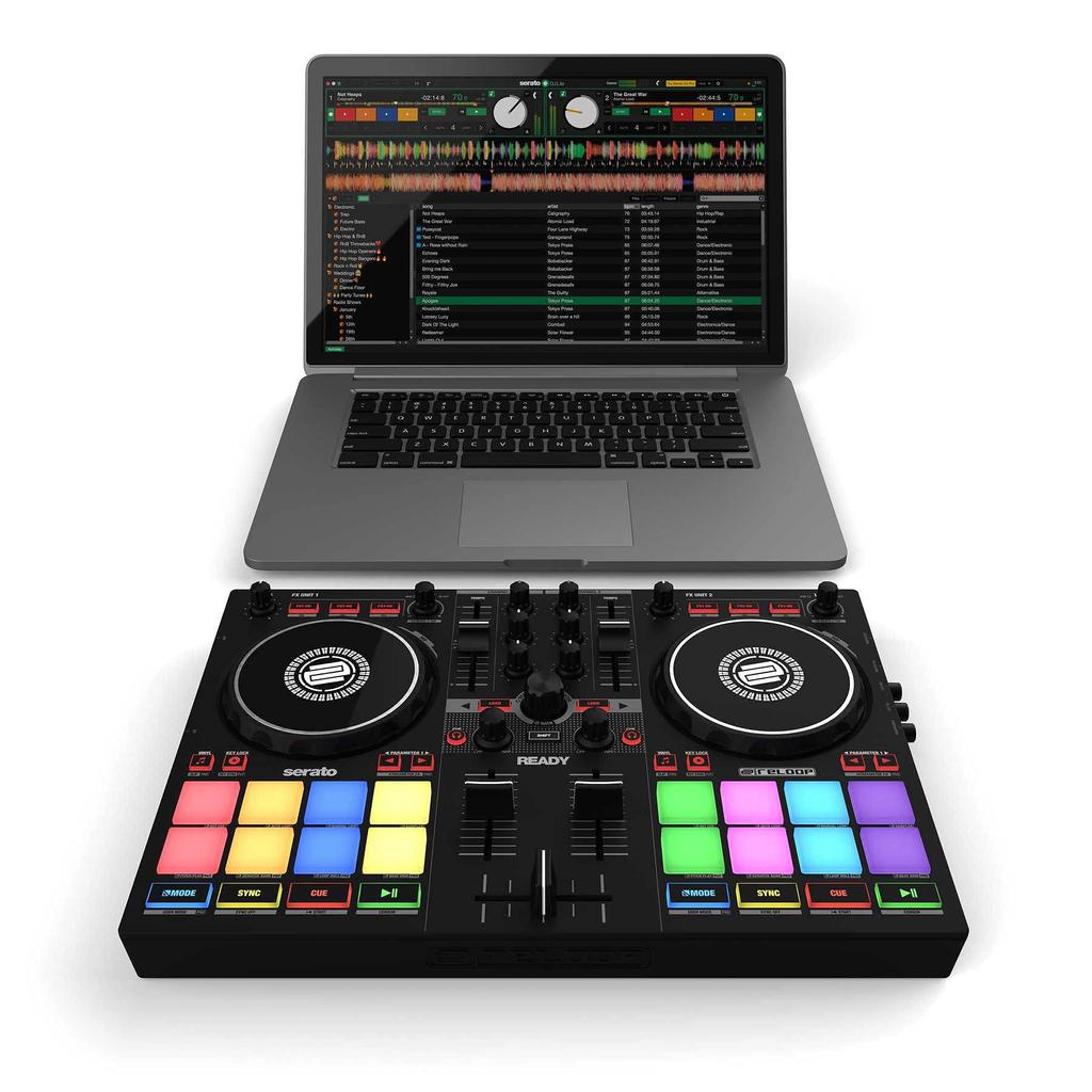 Reloop READY serato DJ Lite djay convenient to reloop included, compatible, carry!