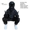 Миниатюрная модель гонщика, 3D-печатная крутая фигурка байкера-внедорожника, приседающая статуэтка, модное детализированное изделие из PLA для рабочего стола, приборной панели автомобиля, домашнего офиса